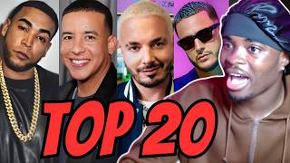 Top 20 Best Don Omar Daddy Yankee Dj Snake amp J Balvin Songs of All Time  Reaction [upl. by Erasme]