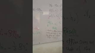 Torricelli Theorem Derivation  11 physics [upl. by Bartolomeo]