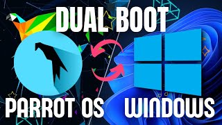 Parrot OS Security Dual Boot with Windows 1011  Step by Step [upl. by Yrram]