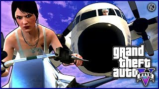 GTA 5 Oppressor vs Plane funny moments [upl. by Aneel83]