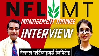 NFL MT Interview  National fertilizers management Trainee Interview  PD Classes [upl. by Naruq]