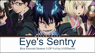 Blue Exorcist Season 3 Opening Full  Eyes Sentry by UVERworld [upl. by Marlow]