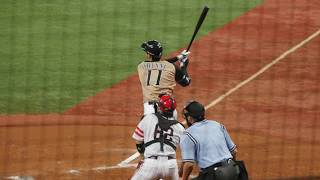 北海道日本ハムファイターズ 大谷翔平 バッティングフォームampバッティング（スローモーション）【京セラドームバックスクリーン最上段弾】 （Shohei Ohtani） [upl. by Swart578]