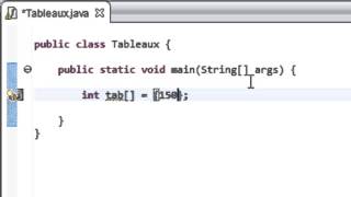 PROGRAMMER EN JAVA Débutant  38  Déclaration et initialisation dun tableau [upl. by Tait380]