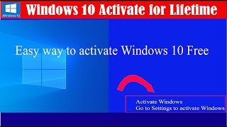 How to activating system windows 10 pro  Easy way step by step free without key 2024😅 [upl. by Burn625]