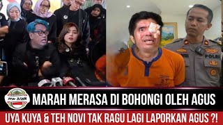 Uya kuya amp teh novi tempuh jalur hukum Akibat agus pura2 tidak bisa melihat berujung petaka [upl. by Llemhar]