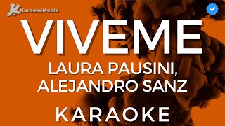 Laura Pausini Alejandro Sanz  Viveme Karaoke Instrumental y letra [upl. by Theron179]