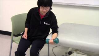 Forearm Pronation Strengthening  Dumb Bell [upl. by Enaud]