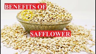 Health benefits of SAFFLOWER SEEDS YOU MUST KNOW [upl. by Elawalo]