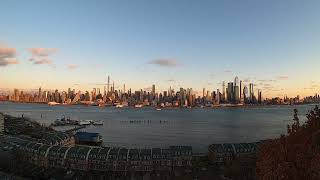 Midtown Manhattan Sunset Timelapse 🗽🌇 [upl. by Cristiano]