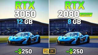 10 Games on RTX 3060 vs RTX 2080 SUPER in 2024  1440p [upl. by Aldridge410]