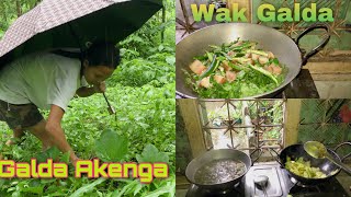 Wak Galda Songe Chaatjok  Random Vlog garovlog eatingshowelyvlogs [upl. by Solrak101]