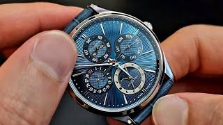 Jaeger LeCoultre Master Ultra Thin Perpetual Calendar Enamel Q13035E1  A Spectacular Luxury Watch [upl. by Suoivart]