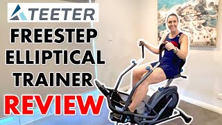 Teeter FreeStep Recumbent Cross Trainer amp Elliptical Lt3 Burn Calories and Build Strength [upl. by Hotchkiss]