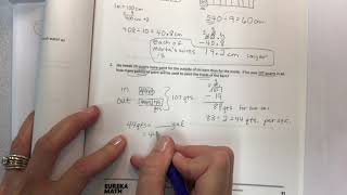 Eureka math grade 5 module 2 lesson 15 homework [upl. by Mintun]