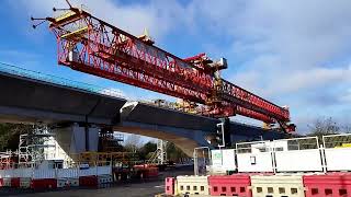 Colne Valley Viaduct Progress 2024 Part 2 HS2 Hillingdon London [upl. by Adieren]