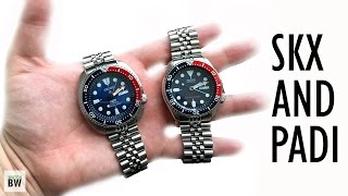 Seiko SKX and PADI [upl. by Verdha735]