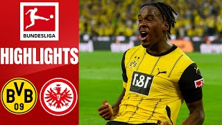 Borussia Dortmund  Eintracht Frankfurt 20 Highlights Bundesliga 202425 [upl. by Eelam]