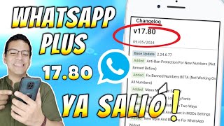 NUEVO WHATSAPP PLUS 1780 Alexmods Ultima Versión  Whatsapp Plus Extremo  Ultimo Whatsapp Plus [upl. by Aneetsirhc149]