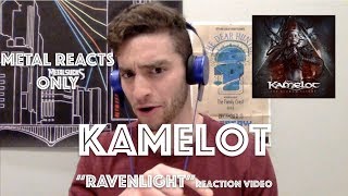 KAMELOT quotRavenlightquot Reaction Video  Metal Reacts Only  MetalSucks [upl. by Merilee]