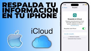 ✅Cómo HACER Copia de Seguridad en el iPhone  Respaldo en iCloud  [upl. by Brebner349]