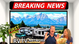 BREAKING RV NEWS Media Giant Launches FIRST 24Hour RV TV Channel [upl. by Heiner251]