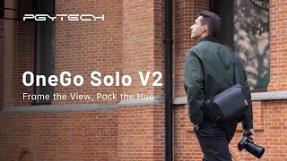 Introducing PGYTECH OneGo Solo V2 Frame the View Pack the Hue [upl. by Stuppy375]