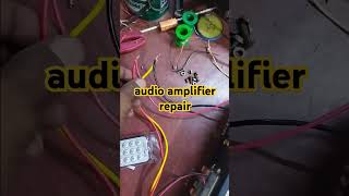 audio amplifier repairShorts [upl. by Perce]