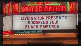 Godspeed You Black Emperor  live in Los Angeles CA 81719 [upl. by Iy]