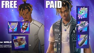 Juice Wrld BUNDLE amp FREE SKIN How To Get NOW [upl. by Lhadnek405]