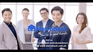 Hi Im Joey Your Metrobank Buddy Metrobank Mobile amp Online Banking Convenience TVC30 [upl. by Wehttam]