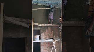 Toilet Wall Plastering sharjunsdiary construction trending shorts a1mahal shortsfeed ytshorts [upl. by Macfarlane]