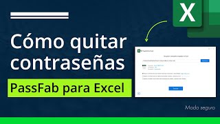 Cómo Quitar Contraseñas en Excel con PassFab  Contraseñas de Apertura y Edición  Rápido y Fácil [upl. by Teddman]