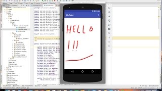 Learn to create a Paint Application with Android Studio [upl. by Ricoriki]