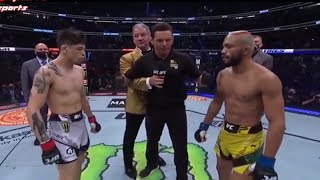 UFC 270 Brandon Moreno VS Deiveson Figueiredo 3 [upl. by Ellinehc711]