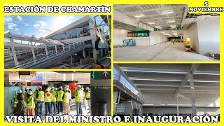 🚧 VISITA DEL MINISTRO OSCAR PUENTE E INAUGURACIÓN  OBRAS ESTACIÓN CHAMARTÍN  5 NOVIEMBRE 2024 🚧 [upl. by Shere]