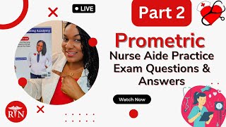 Prometric Nurse Aide CNA Practice Exam Questions and Answers  Part 2 [upl. by Llerryt130]