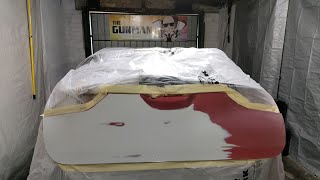 Spray Painting Your Car At Home [upl. by Arraeic564]