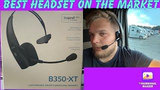 blueparrott B350XT Headset Unboxing And Review [upl. by Alset]