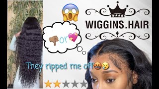 WHAT THEY DONT TELL YOU DEEP LOOSE WAVE Wiggins hair review [upl. by Xever]