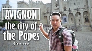 Palace of the Popes Palais des Papes  Exploring Avignon  France 2021 [upl. by Wycoff]