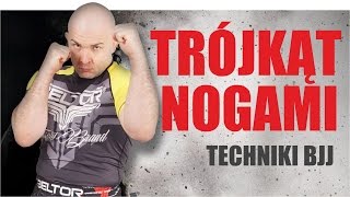 Techniki BJJ Trójkąt nogami Strefa Sztuk Walki [upl. by Ioab]