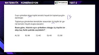 Kombinasyon Test 2 Soru 10 [upl. by Gwenette261]