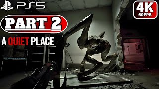 A Quiet Place The Road Ahead  Part 2  Hospital FULL GAME PS5 4K [upl. by Tien]