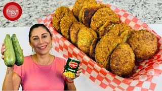 SIN CARNE Muy Barata CROQUETAS DE GARBANZOS Alta en Proteína y Fibra Antiinflamatoria Menopausia [upl. by Sadoff756]