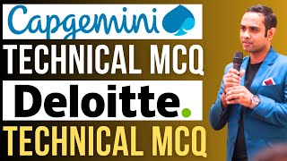 Capgemini Technical MCQ  Deloitte Technical MCQ 🔥 [upl. by Eikcin]