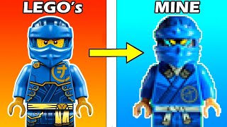 I RECREATED Lego Ninjago 2024 NINJA SUITS [upl. by Atsedom]