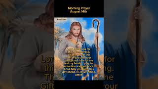 Good Morning Lord ✝️ Its WednesdayAugust 14th2024 💟 faith morningprayer jesus bible prayer [upl. by Walter]