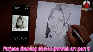 Face farjana drawing part 6 [upl. by Amir209]