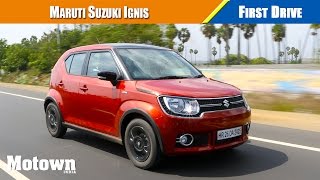 Maruti Suzuki Ignis review  First Drive  Motown India [upl. by Khai275]